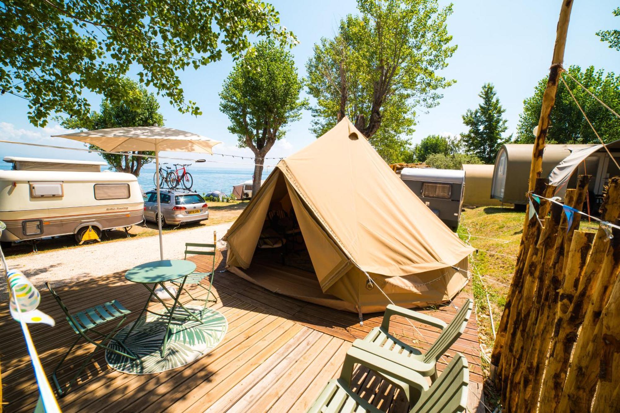 Sivinos Camping Boutique マネルバ・デル・ガルダ エクステリア 写真